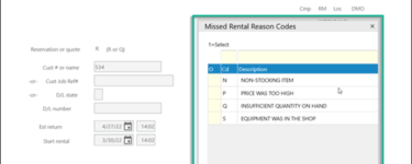 Tracking Missed Equipment Rentals in Your Rental Software